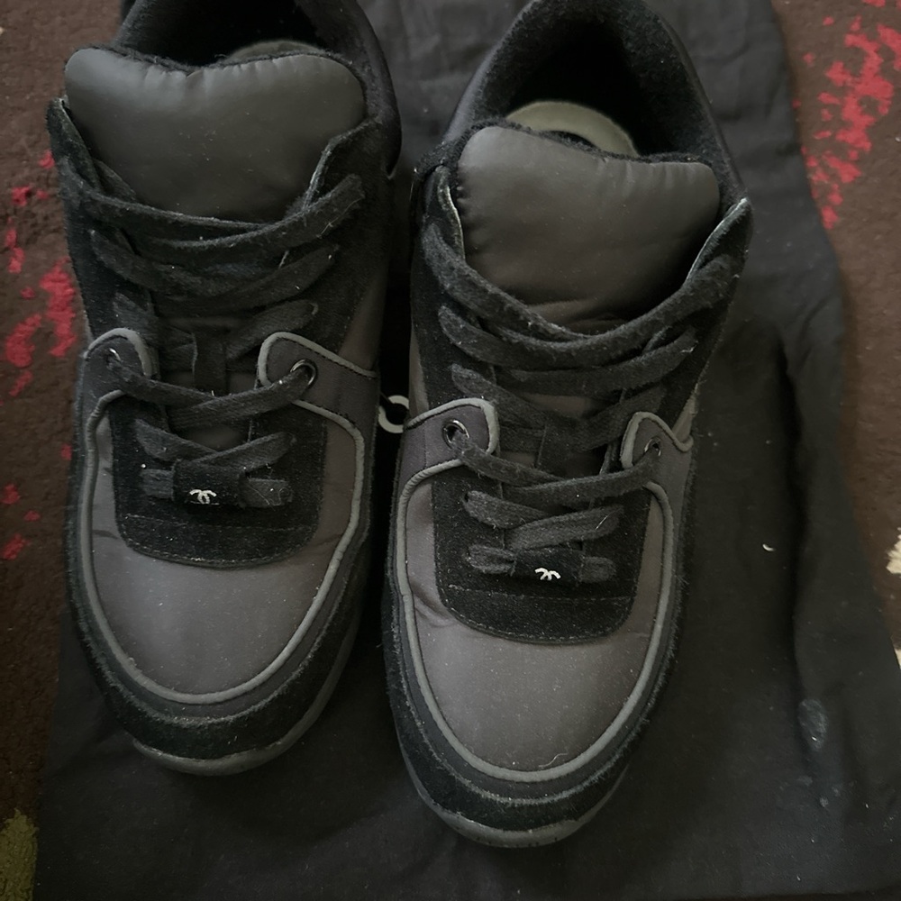Chanel women’s Black Sneakers - Picture 2 of 5